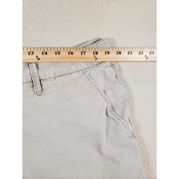 Boston‎ Traders Shorts Mens 40 Ivory Regular Fit 10" Inseam Mid-Rise Pockets - Picture 7 of 14